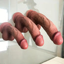 6.3in 7.48in 9.45in Soft Liquid Silicone Real Dildo Adult Sex Toy