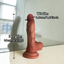 6.3in 7.48in 9.45in Soft Liquid Silicone Real Dildo Adult Sex Toy