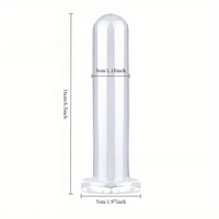 6.3in 7.87in 9.65in Super Large PVC Penis Butt Plug Dildo For Orgasm