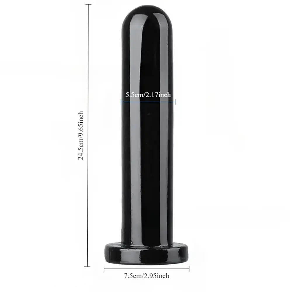 6.3in 7.87in 9.65in Super Large PVC Penis Butt Plug Dildo For Orgasm