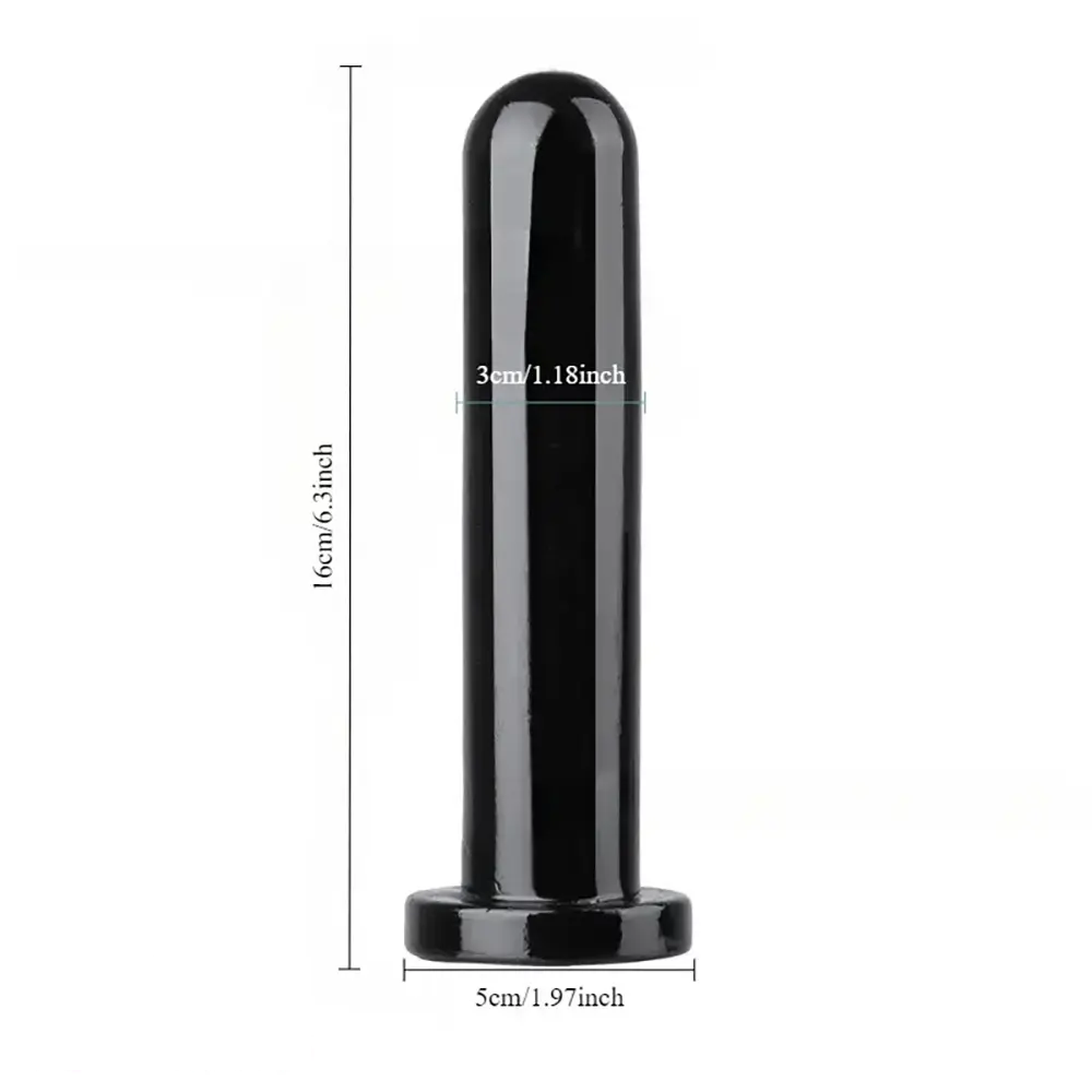 6.3in 7.87in 9.65in Super Large PVC Penis Butt Plug Dildo For Orgasm