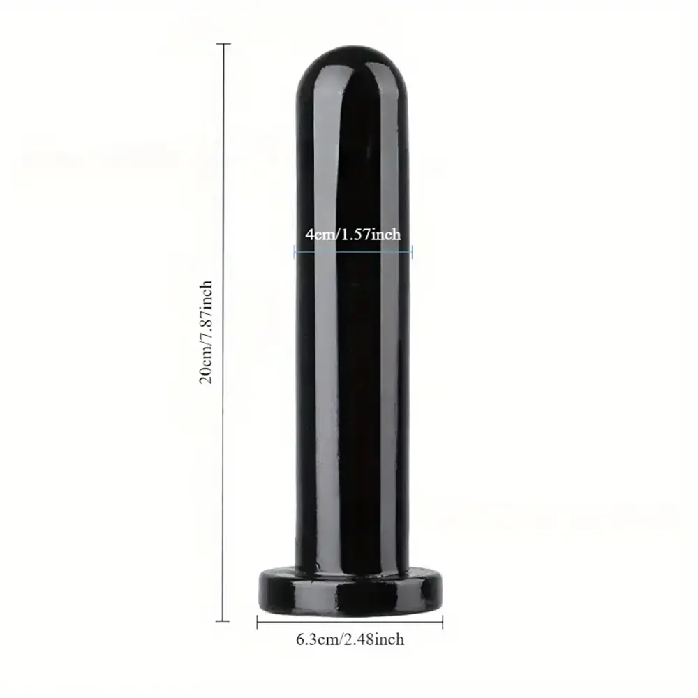 6.3in 7.87in 9.65in Super Large PVC Penis Butt Plug Dildo For Orgasm