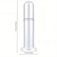 6.3in 7.87in 9.65in Super Large PVC Penis Butt Plug Dildo For Orgasm