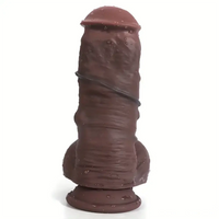 6.3in 7.87in Superb Flesh-like Silicone Real Feeling Silicone Dildo