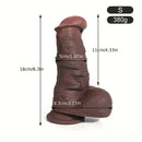 6.3in 7.87in Superb Flesh-like Silicone Real Feeling Silicone Dildo