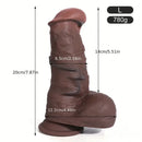 6.3in 7.87in Superb Flesh-like Silicone Real Feeling Silicone Dildo