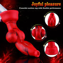 6.3in 7.99in 9.05in 10.23in Silicone Soft Knot Fantasy Cock Dildo