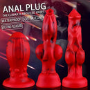 6.3in 7.99in 9.05in 10.23in Silicone Soft Knot Fantasy Cock Dildo