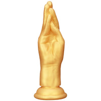 6.3in 8.66in 11.02in Gold Hands Silicone Soft Big Dildo For Fisting Sex