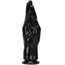 6.3in 8.66in 11.02in Women Using Big Black Thick Hands Fist Dildo