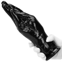 6.3in 8.66in 11.02in Women Using Big Black Thick Hands Fist Dildo