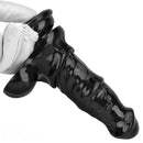 6.3in Black Sex Simulation PVC Penis Small Horse Dildo Orgasm Masturbator