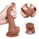 6.3in Curved Suction Cup Dildo Masturbation Sex Toy Erotic Cock Toy
