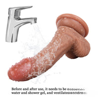 6.3in Curved Suction Cup Dildo Masturbation Sex Toy Erotic Cock Toy