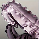 6.3in Glass Crystal Tentacle Octopus Dildo For Female Sex Pleasure
