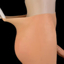 6.3in High Waist Silicone Pants With Solid Real Dildo Hip Enhancer