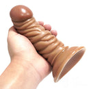 6.3in Men Women Fucking Using Odd Dildo For Adult Sex