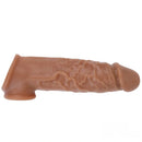 6.3in Realistic Penis Extension Sleeve Stretcher For Women Men