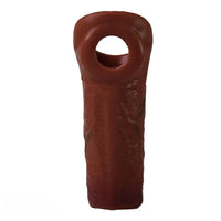 6.3in Round Design Real Veins Silicone Cock Dildo Sleeve For Enlargement
