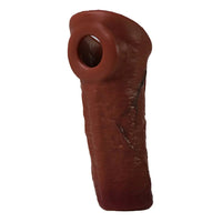 6.3in Round Design Real Veins Silicone Cock Dildo Sleeve For Enlargement
