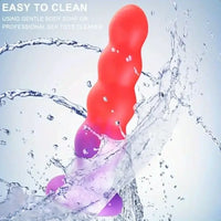 6.3in Silicone Anal Butt Soft Anal Beads Anal Trainer Dildo Masturbator
