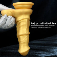 6.3in Small Horse Penis Orgasm Masturbator Silicone Soft Female Anal Dildo