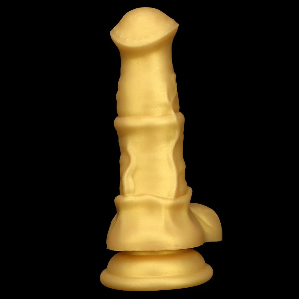 6.3in Small Horse Penis Orgasm Masturbator Silicone Soft Female Anal Dildo