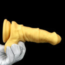 6.3in Small Horse Penis Orgasm Masturbator Silicone Soft Female Anal Dildo