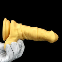 6.3in Small Horse Penis Orgasm Masturbator Silicone Soft Female Anal Dildo