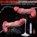 6.3in Unisex Masturbation Stick Dual Density Silicone Ejaculating Dildo