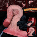 6.3in Unisex Masturbation Stick Dual Density Silicone Ejaculating Dildo