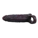 6.3in Vibrating Silicone Dildo Sleeve Lock Sperm Thickening Sleeve Sex Toy