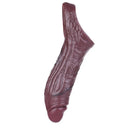 6.3in Wearable Soft Enlarge Masturbator Hollow Penis Silicone Dildo Sleeve