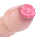6.41in Lifelike Uncut Strap on Penis Extender Cock Sleeve Dildo For Anus