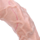 6.41in Lifelike Uncut Strap on Penis Extender Cock Sleeve Dildo For Anus