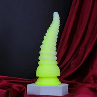 6.42in 7.48in 8.66in Fluorescent Octopus Tentacle Soft Dildo For Men Women