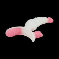 6.42in Monster Fantasy Wearable Strap on Vibrating Liquid Silicone Dildo