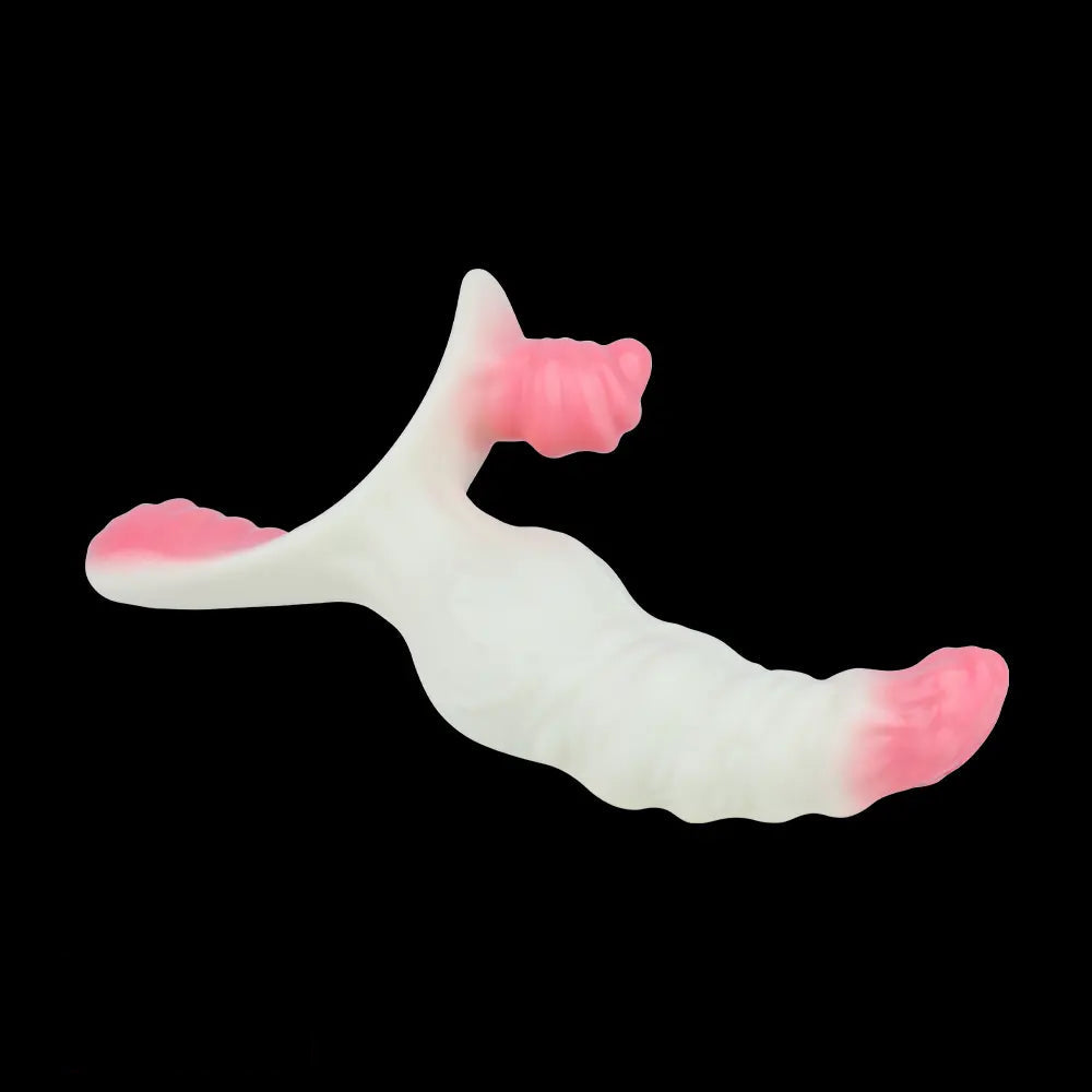6.42in Monster Fantasy Wearable Strap on Vibrating Liquid Silicone Dildo