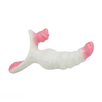 6.42in Monster Fantasy Wearable Strap on Vibrating Liquid Silicone Dildo