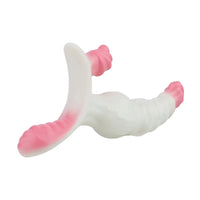 6.42in Monster Fantasy Wearable Strap on Vibrating Liquid Silicone Dildo