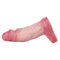 6.46in Simulated Genitals Blue Veins Hollow Cock Sleeve With Cock Ring