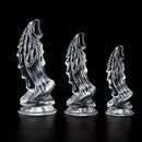 6.49in 7.48in 8.8in Clear Dragon Monster Dildo For Women Love Sex Toy