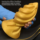 6.49in 7.67in 9.05in 9.84in Golden Silicone Spiral Thread Masturbation Dildo