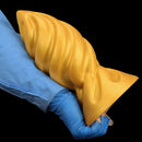 6.49in 7.67in 9.05in 9.84in Golden Silicone Spiral Thread Masturbation Dildo