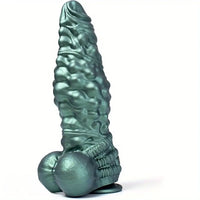 6.49in 7.87in 9.44in 10.62in 12.59in Fantasy Monster Mechanical Big Dildo