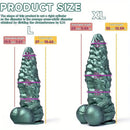 6.49in 7.87in 9.44in 10.62in 12.59in Fantasy Monster Mechanical Big Dildo