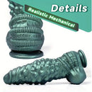 6.49in 7.87in 9.44in 10.62in 12.59in Fantasy Monster Mechanical Big Dildo