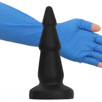 6.49in 8.07in 9.05in Liquid Silicone Soft Anal Dilator Trainer Anal Dildo