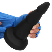 6.49in 8.07in 9.05in Liquid Silicone Soft Anal Dilator Trainer Anal Dildo