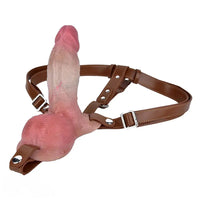 6.49in 8.46in Durable Manual Play Strap on Dual Density Silicone Solid Dildo